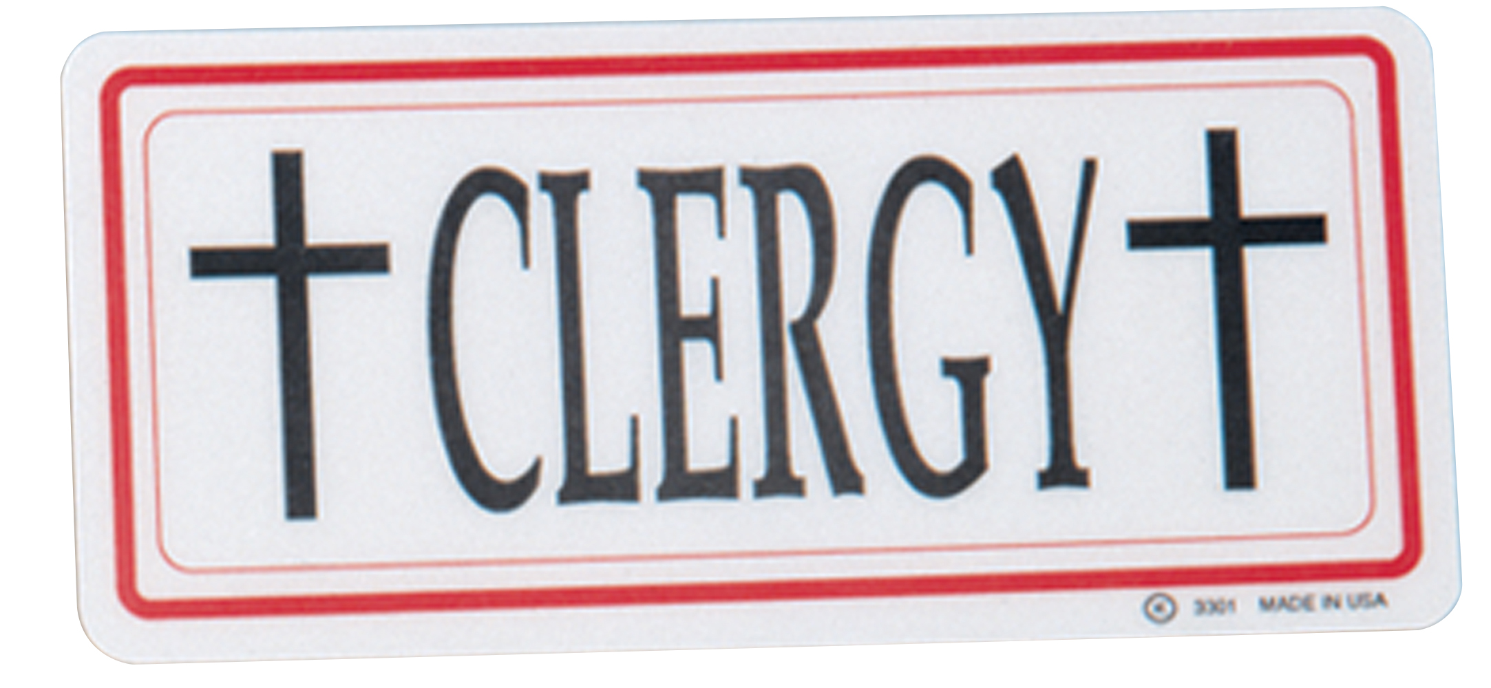 K3301 Clergy Sign